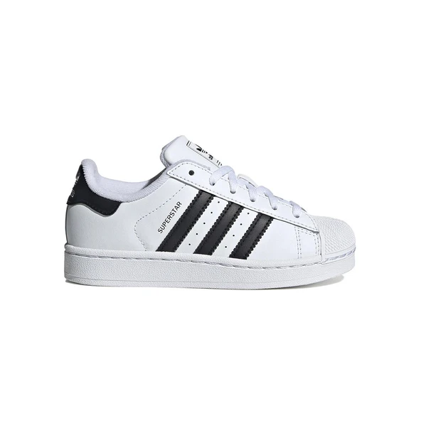 Adidas JH9980 Süperstar II C Spor Ayakkabı Beyaz-Siyah ürün görseli 1