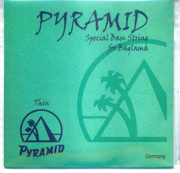 Pyramid 004/PİB İnce Bam Teli (12 Adet) | Gümüş Kaplama Hassas Sarım Derin Baslar ve Net Tını Karakteri ürün görseli 1