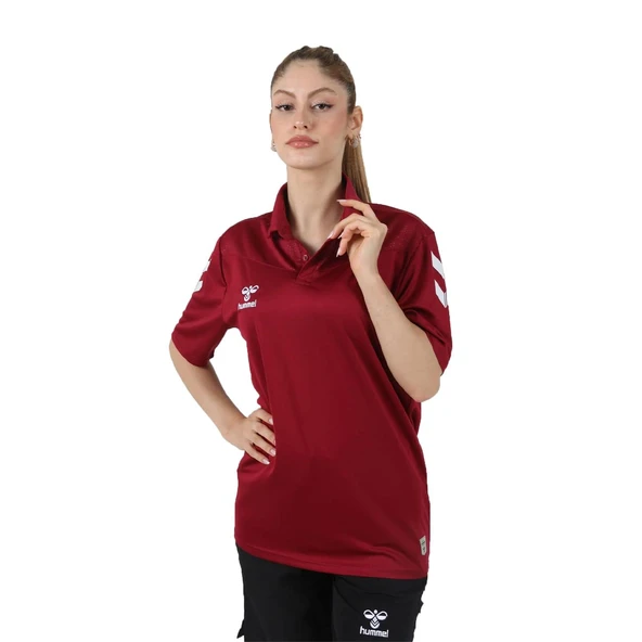 Hummel 922228 Oregon Kamp Tişört Bordo - Resim 4