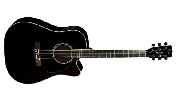 Cort MR710FBK Elektro Akustik Gitar - Siyah (Profesyonel) | Masif Ladin Kapak, Maun Arka ve Yanlar, Fishman Presys EQ ve Sonicore Manyetik, Parlak Bitiş ürün görseli 1