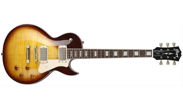 Cort CR250VB Elektro Gitar | Vintage Burst - HH Manyetik Dizilimi ürün görseli 1