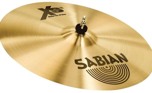 Sabian XS1807 XS20 Medium Thin Crash Zil (18 İnç) | B20 Alaşım - Hızlı Tepki - Parlak Ton ürün görseli 1