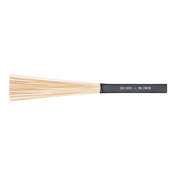 Vic Firth RM3 Re-Mix Birch Brush - Huş Ağacı Fırça Baget (Profesyonel) | Huş Ağacı Çubuklar, Süpürge ve Baget Arası Hibrit Ses, Akustik Performanslar İçin Yumuşak Atak ürün görseli 1