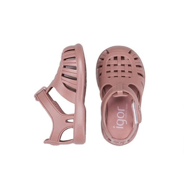 İgor S10271 Tobby Solid Çocuk Sandalet Pembe - Resim 4