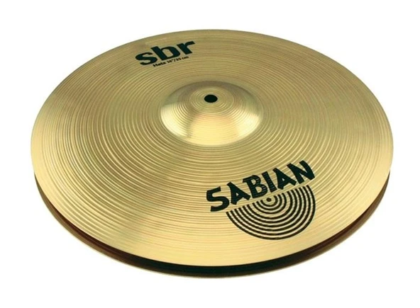 Sabian SBR1402 SBR Hi-Hat Zil (14 İnç) | Pirinç Alaşım - Net Çubuk Sesi - Dengeli ürün görseli 1