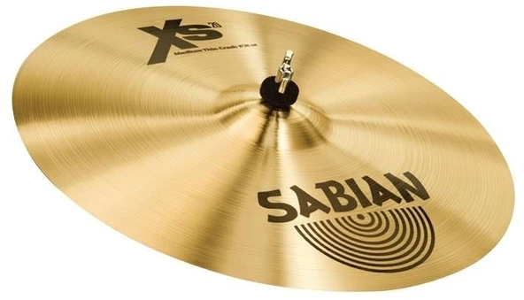 Sabian XS1607 XS20 Medium Thin Crash Zil (16 İnç) | B20 Alaşım - Müzikal Ton - Çok Yönlü ürün görseli 1