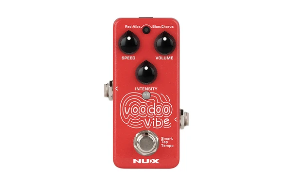 NUX NCH-3 Voodoo Vibe (Profesyonel - Modülasyon Efekti) | Klasik Uni-Vibe Klonu, Chorus ve Vibrato Modları, Hız (Speed) ve Yoğunluk Kontrolü, Psychedelic 60's Tonları | Ölçüler: 122 x 72 x 47 mm ürün görseli 1