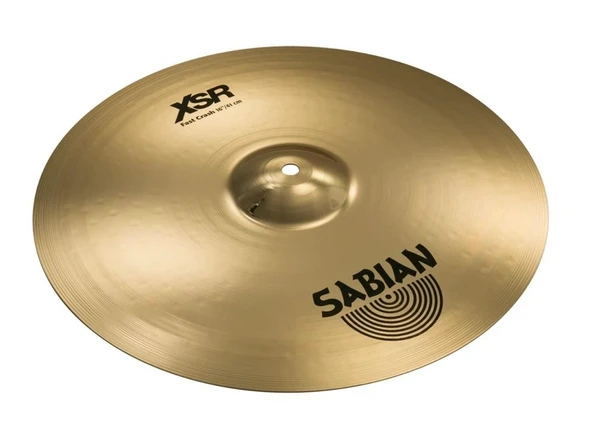 Sabian XSR1607B XSR Fast Crash Zil (16 İnç) | B20 Bronz Alaşım - Hızlı Sönümlenme - Parlak ürün görseli 1