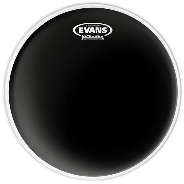 Evans TT13CHR Black Chrome Serisi Tom Derisi (13 inç - Çift Kat) ürün görseli 1
