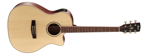 Cort Gamedxop Grand Auditorium Elektro Akustik Gitar (orta Seviye) | Ladin Kapak, Maun Arka Ve Yanlar, Open Pore Doğal Bitiş Ve Dahili Preamp Sistemi ürün görseli 1