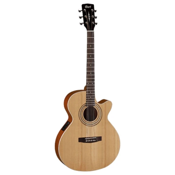 Cort SFX-MEOP Elektro Akustik Gitar | İnce Kasa Cutaway - Open Pore ürün görseli 1