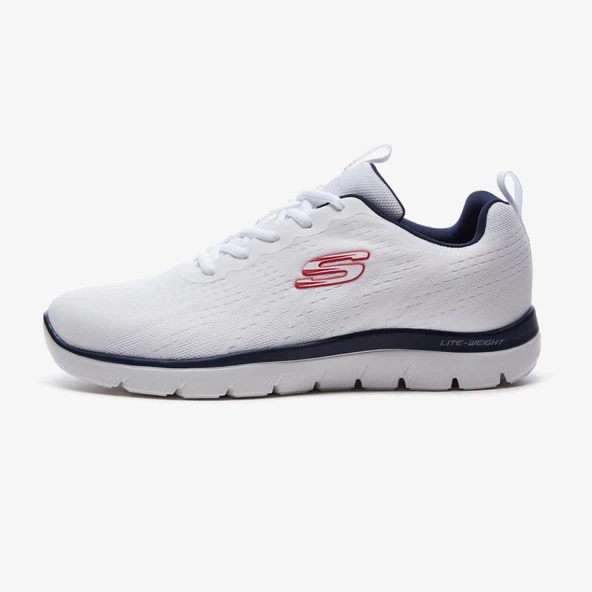 Skechers 232395TK Erkek Spor Ayakkabı Beyaz/Lacivert ürün görseli 1