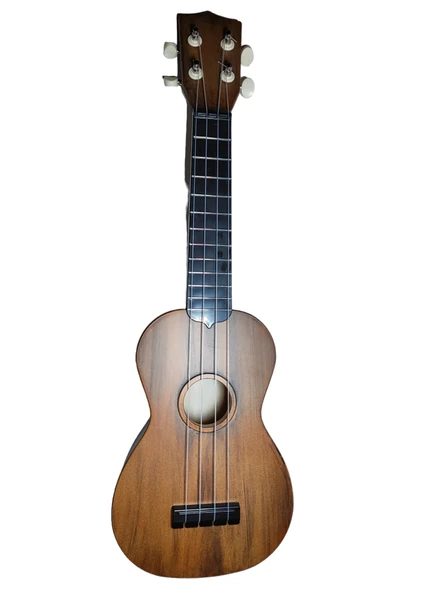 Hawiian Xu21-1-cf Soprano Ukulele Başlangıç Seviyesi (ceviz Rengi) | Doğal Ceviz Görünümü Sıcak Ve Dolgun Tını Dayanıklı Akort Mekanizması ürün görseli 1