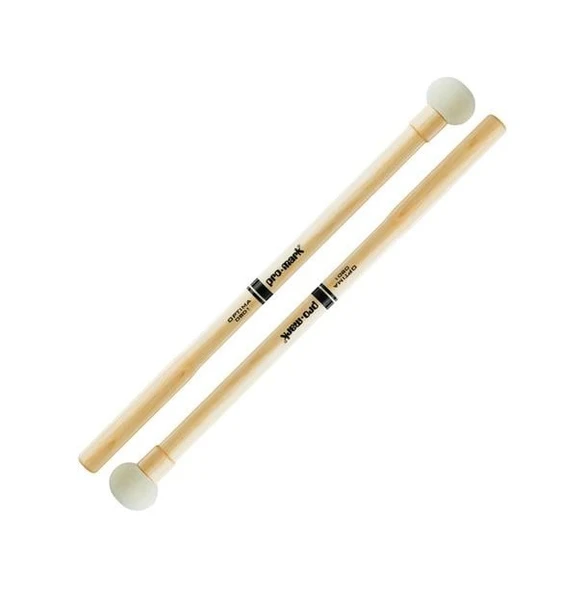 Promark OBD1 Optima Marching Bass Mallet | Bando Davulu - Ergonomik Sap - Yumuşak Keçe ürün görseli 1
