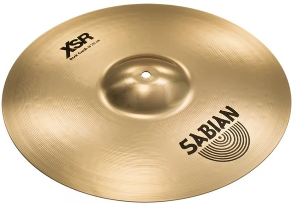 Sabian XSR1609B XSR Rock Crash Zil (16 İnç) | B20 Bronz Alaşım - Patlayıcı Ton - Hızlı Tepki ürün görseli 1