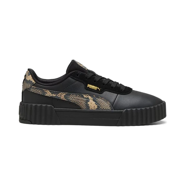 Puma 400723 Carina 3.0 Snake Chic Spor Ayakkabı Siyah ürün görseli 1
