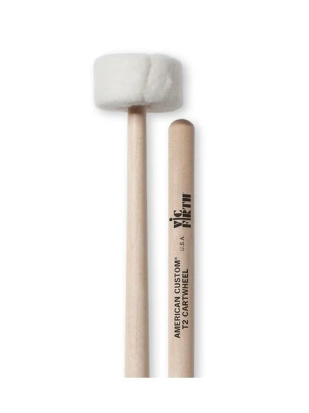 Vic Firth T2 American Custom Timpani Mallet (Cartwheel) | Yumuşak Roll - Legato - Pürüzsüz ürün görseli 1