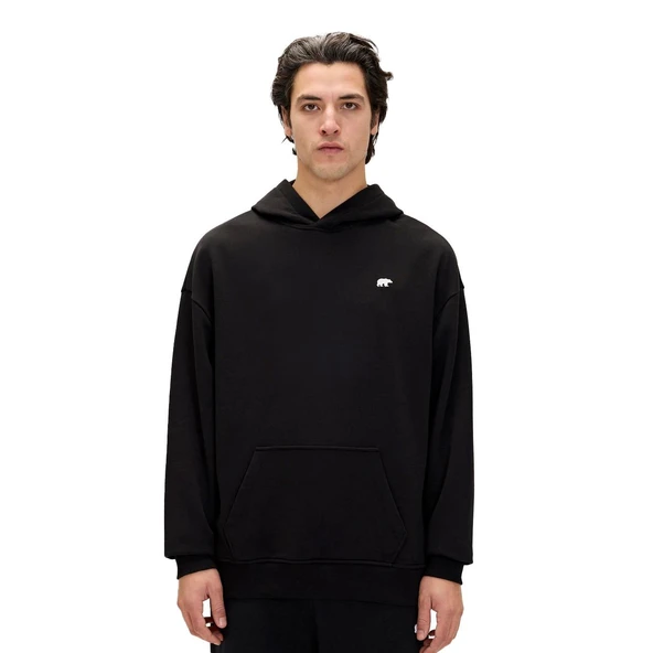 Bad Bear 24.02.12.014 Drake Hoodie Os Sweatshirt Siyah ürün görseli 1