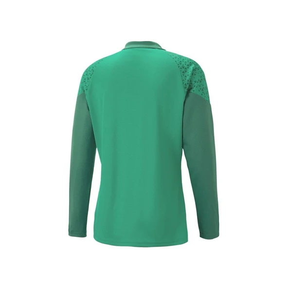 Puma 657982 Teamcup Traınıng 1/4 Zıp Top Yeşil - Resim 2