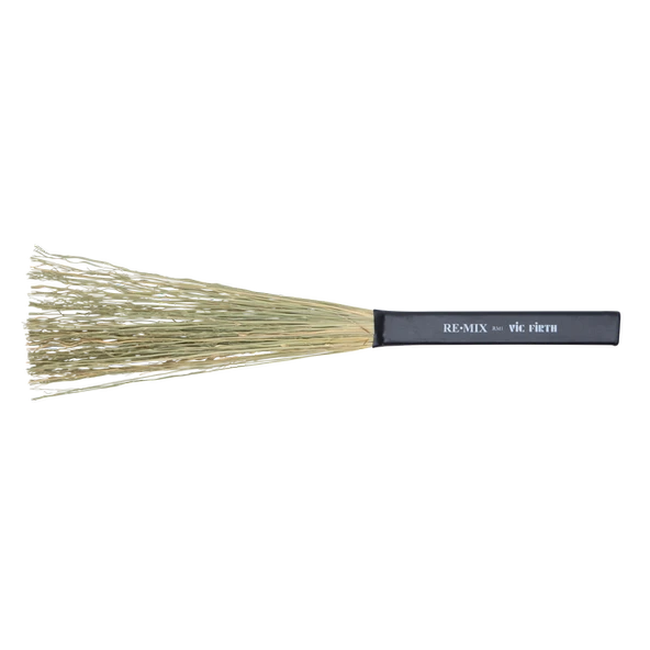 Vic Firth RM1 Re-Mix Brush (Broomcorn) | Süpürge Otu - Geleneksel Ses - Yumuşak ürün görseli 1