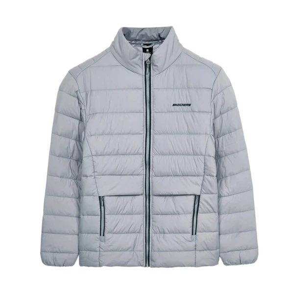 Skechers S231242 M Outerwear Padded Ceket Gri ürün görseli 1