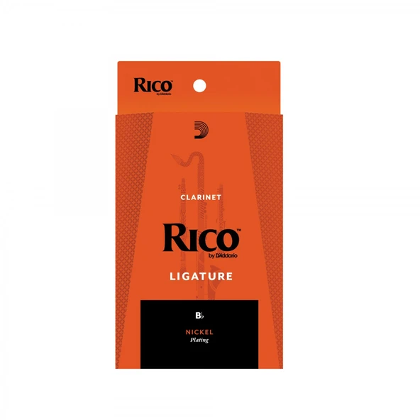 D'Addario Woodwinds RCL1LN Rico Bb Klarnet Bek Bileziği | Nikel Kaplama Standart Model ürün görseli 1