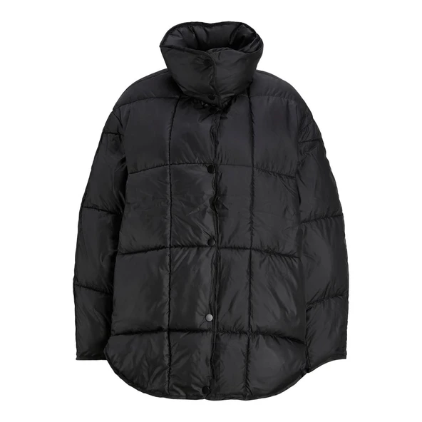JJXX 12237579 Jxcora Quilted Ceket Otw Sn Siyah ürün görseli 1