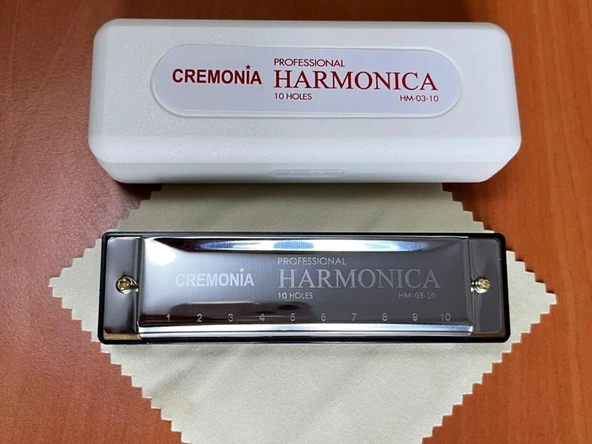 Cremonia HM0310 Profesyonel Mızıka | 10 Delikli Enstrüman ürün görseli 1