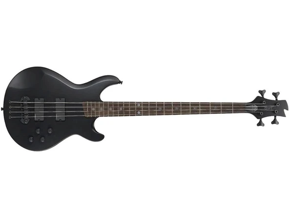Cort EVLZ4BBKS Elektro Gitar | Aktif Manyetikler - Siyah Satin ürün görseli 1