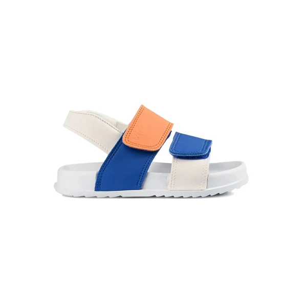 Vicco 321B23Y252 Krixi Bebek Sandalet Beyaz-Saks ürün görseli 1