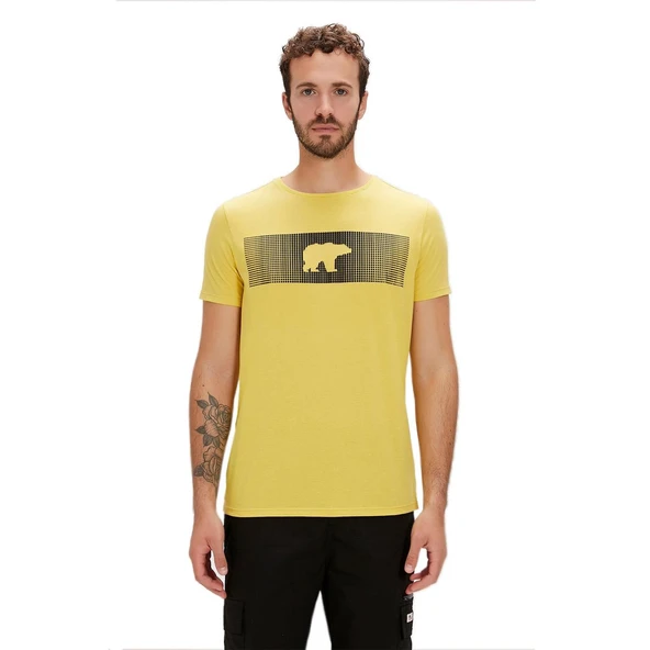 Bad Bear 20.01.07.024 Fancy T-Shirt Sarı ürün görseli 1