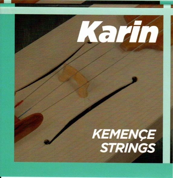 Karin Strings K-1703 Kemençe Teli Takımı | Karadeniz Müziğine Uygun Parlak Tını Çelik Çekirdekli Uzun Ömürlü Yapı ürün görseli 1