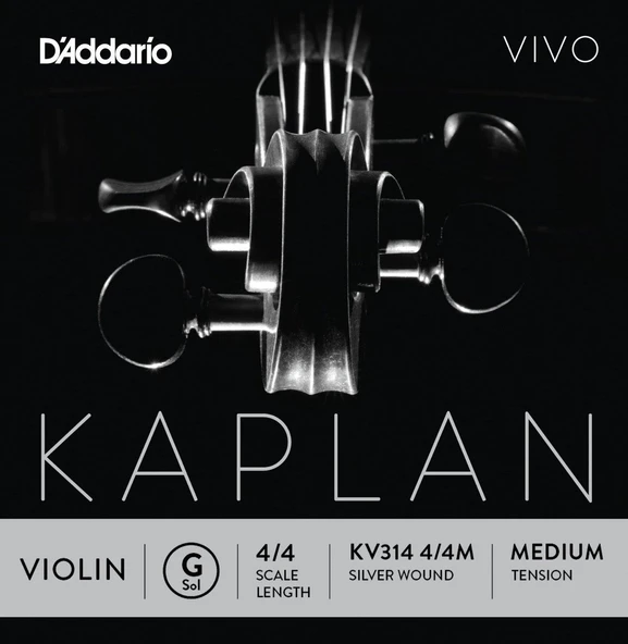 Daddario KV314 Keman Tek Tel | Kaplan Vivo (Mİ-E), 4/4 ürün görseli 1