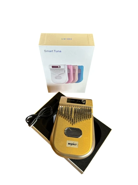 Boult E177-G Gold Elektronik Kalimba | Dijital Ses Seçenekleri Şık Altın Rengi Modern Başparmak Piyanosu ürün görseli 1
