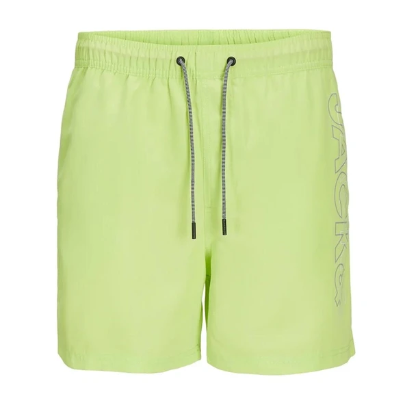 Jack & Jones 12253118 Jpstfiji Jjswim Double Logo Sn Ly Yeşil ürün görseli 1