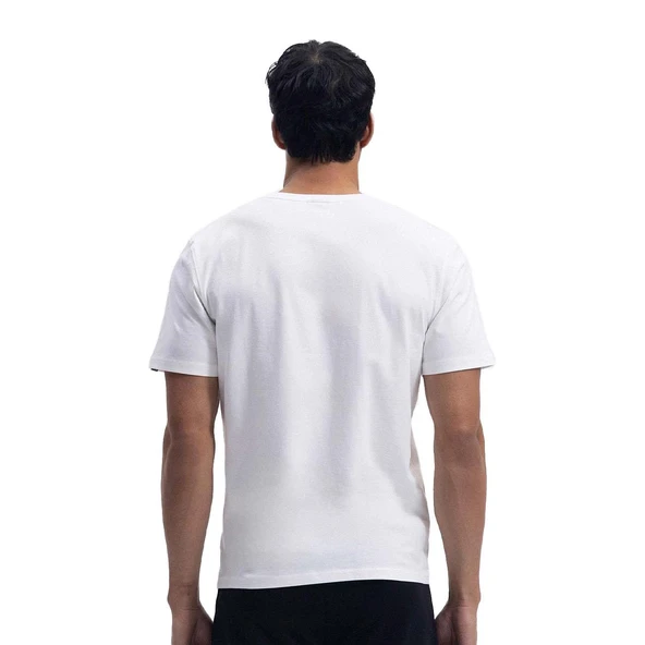 Ellesse Em1861 Tişört Beyaz - Resim 3
