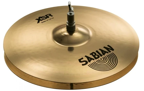 Sabian XSR1402B XSR Hi-Hat Zil (14 İnç) | B20 Bronz Alaşım - Dengeli - Çok Yönlü ürün görseli 1