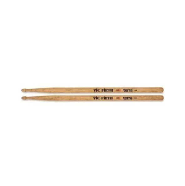 Vic Firth P5BT4PK American Classic 5B Terra (4'lü Paket) | Avantaj Paketi - Doğal Cila - Ahşap Uç ürün görseli 1