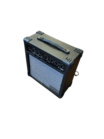 High Tone HT-20E Ekolu Kombo Gitar Amfisi | Dahili Eko Efekti Çift Kanal Giriş Profesyonel Ekolayzer Kontrolü ürün görseli 1