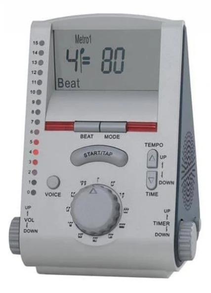 Cherub WSM260G Dijital Metronom | Piyano ve Enstrüman İçin - Gri ürün görseli 1