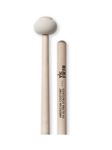 Vic Firth T4 American Custom Timpani Mallet (Ultra Staccato) | Çok Sert - Keskin Atak - Ritmik ürün görseli 1