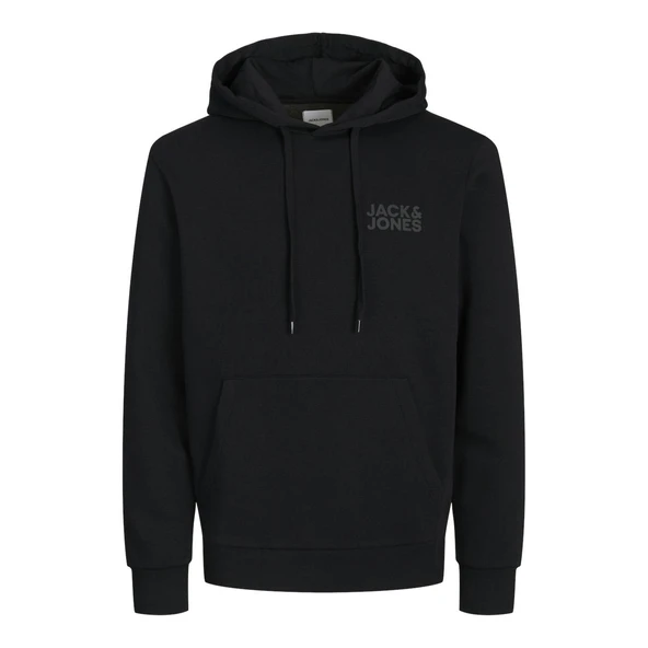 Jack & Jones 12152840 Jjecorp Logo Sweat Siyah Küçük ürün görseli 1