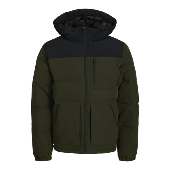 Jack & Jones 12258416 Jjeotto Puffer Ceket Sn Haki ürün görseli 1