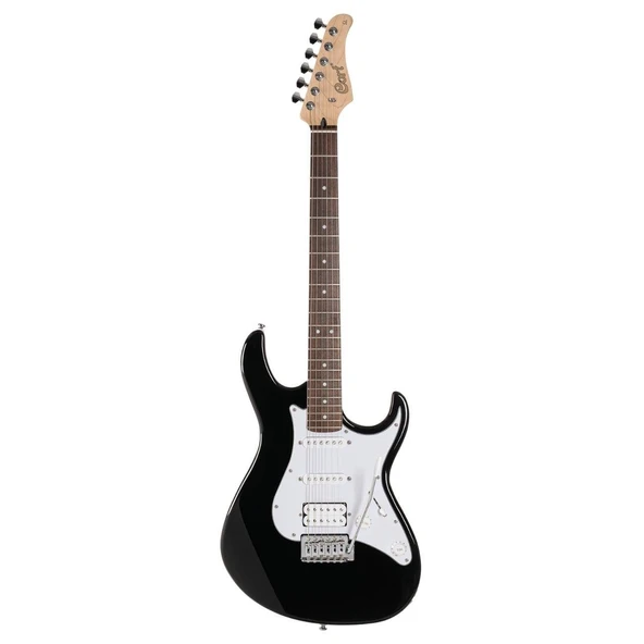 Cort G200BLK Elektro Gitar | Siyah - Power Sound HSS Manyetikler ürün görseli 1