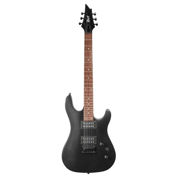 Cort KX100BKM Elektro Gitar | Metalik Siyah - HH Manyetik ürün görseli 1