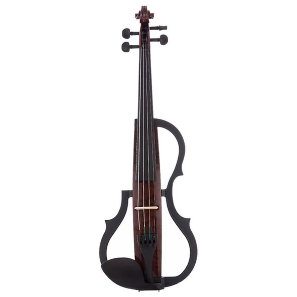 Kinglos KNG SDDS-1601 4/4 Elektro Keman Seti - Solid Body (Profesyonel) | Modern İskelet Tasarımı, Güçlü Sinyal Çıkışı ve Sahne Kullanımı İçin Minimize Edilmiş Gövde ürün görseli 1