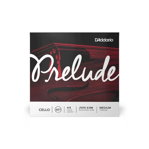 D'Addario J101044M-B10 Prelude Çello Tel Seti (4/4 - 10'lu Paket) | Kurumsal ve Toplu Alımlar için Ekonomik Çözüm Standart Yüksek Kalite ve Seri Üretim Avantajı ürün görseli 1