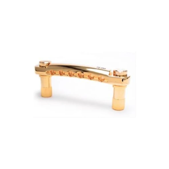 Graph Tech PS-8843-G0 ResoMax NV2 Autolock Köprü (4mm - Gold - String Saver) ürün görseli 1