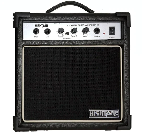 High Tone HT-15T Çift Girişli Kombo Amfi (15W) | Vokal ve Enstrüman Aynı Anda Bağlanabilir Dayanıklı Kabin Berrak Ses Çıkışı ürün görseli 1