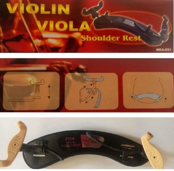Cremonia FOM Viyola ve Keman Yastığı | Ergonomik Omuz Desteği ürün görseli 1